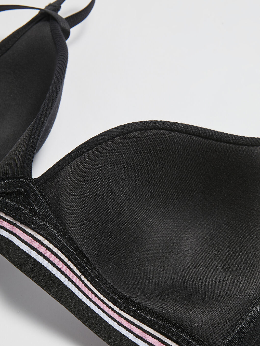 Sutien tip Bustieră Căptușit din Material Tricotat, Fără Armătură-1