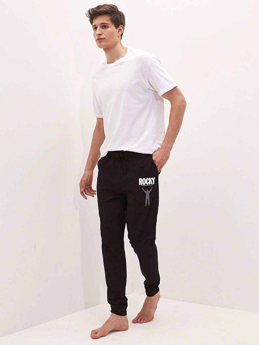 Standard Fit Rocky Printed Men's Pajama Bottom-1