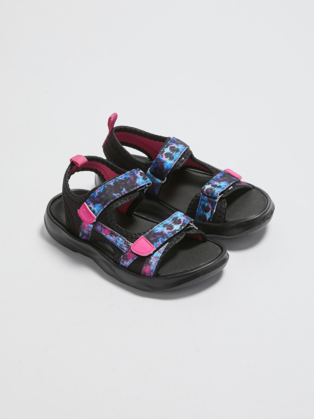 Sandales Filles Avec Double Brides Velcro