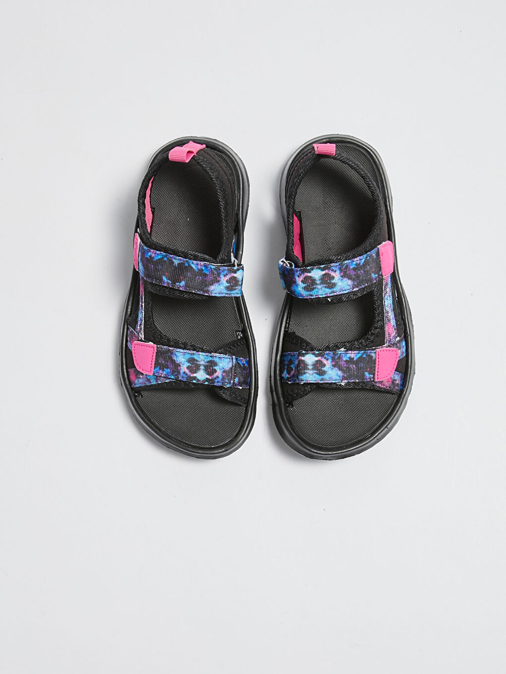 Sandales Filles Avec Double Brides Velcro-1