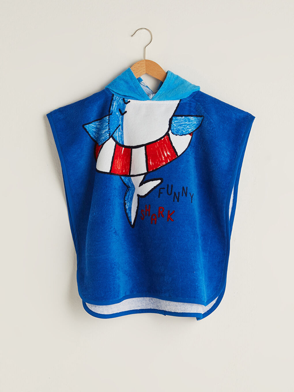 Peignoir bébé imprimé à capuche pour garçons