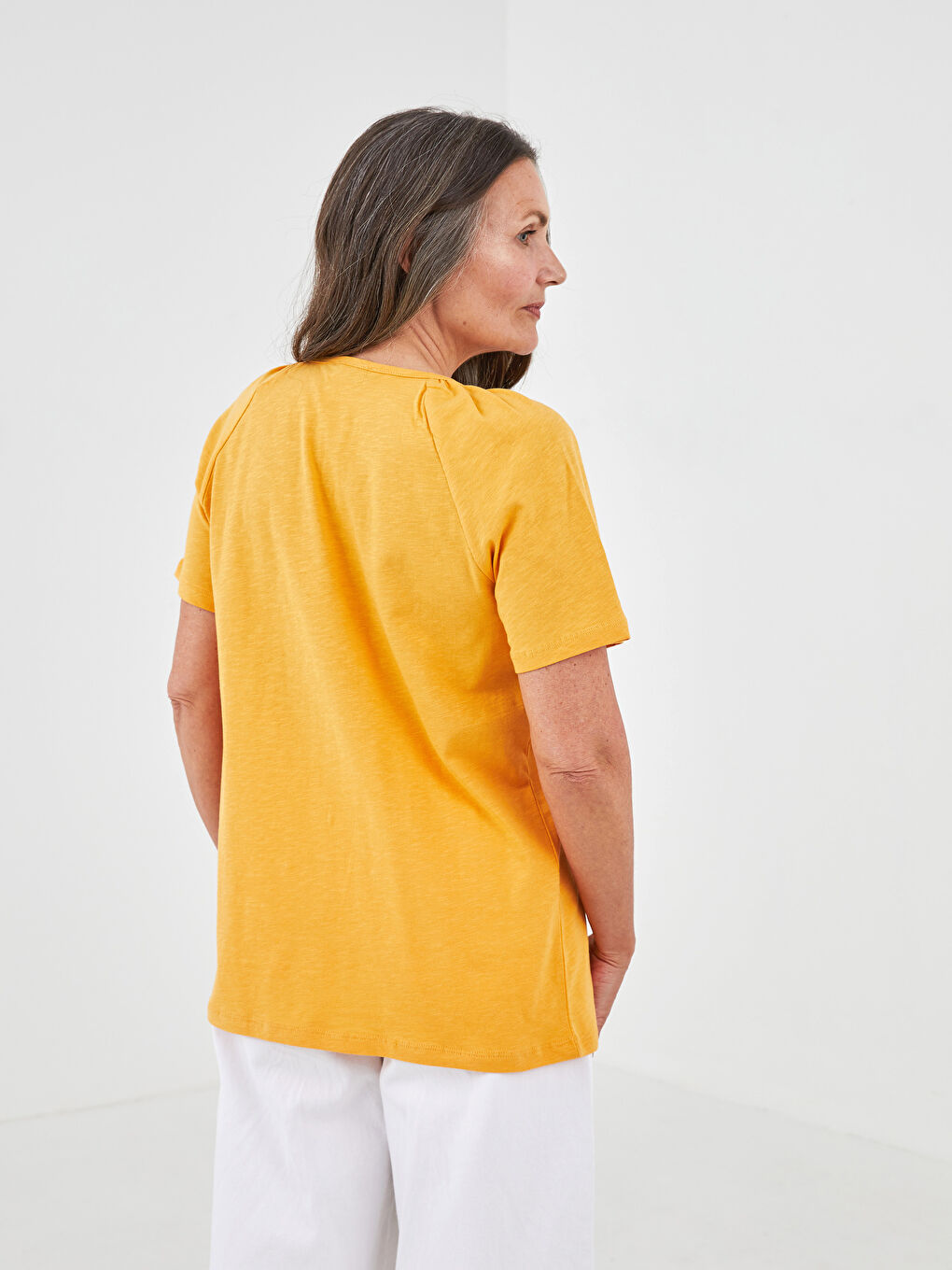 Tie Collar Embroidered Short Sleeve Women's Blouse-2