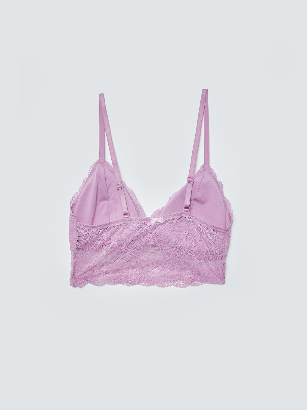 Lace Detail Bralet Bra-1