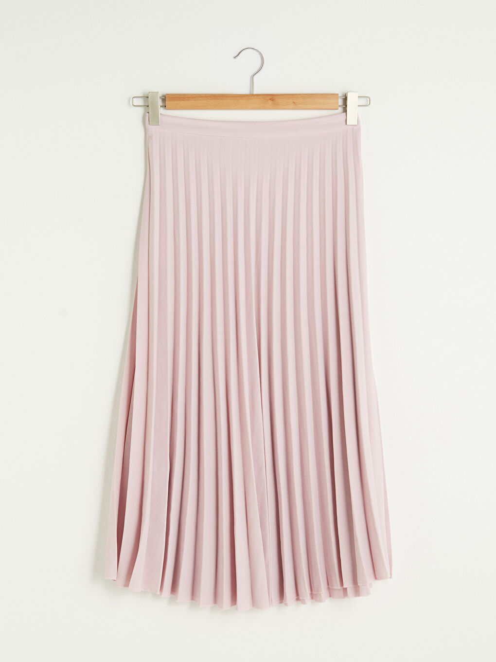 Fustă Plisată pentru Femei din Mătase Medina cu Închidere cu Fermoar-7