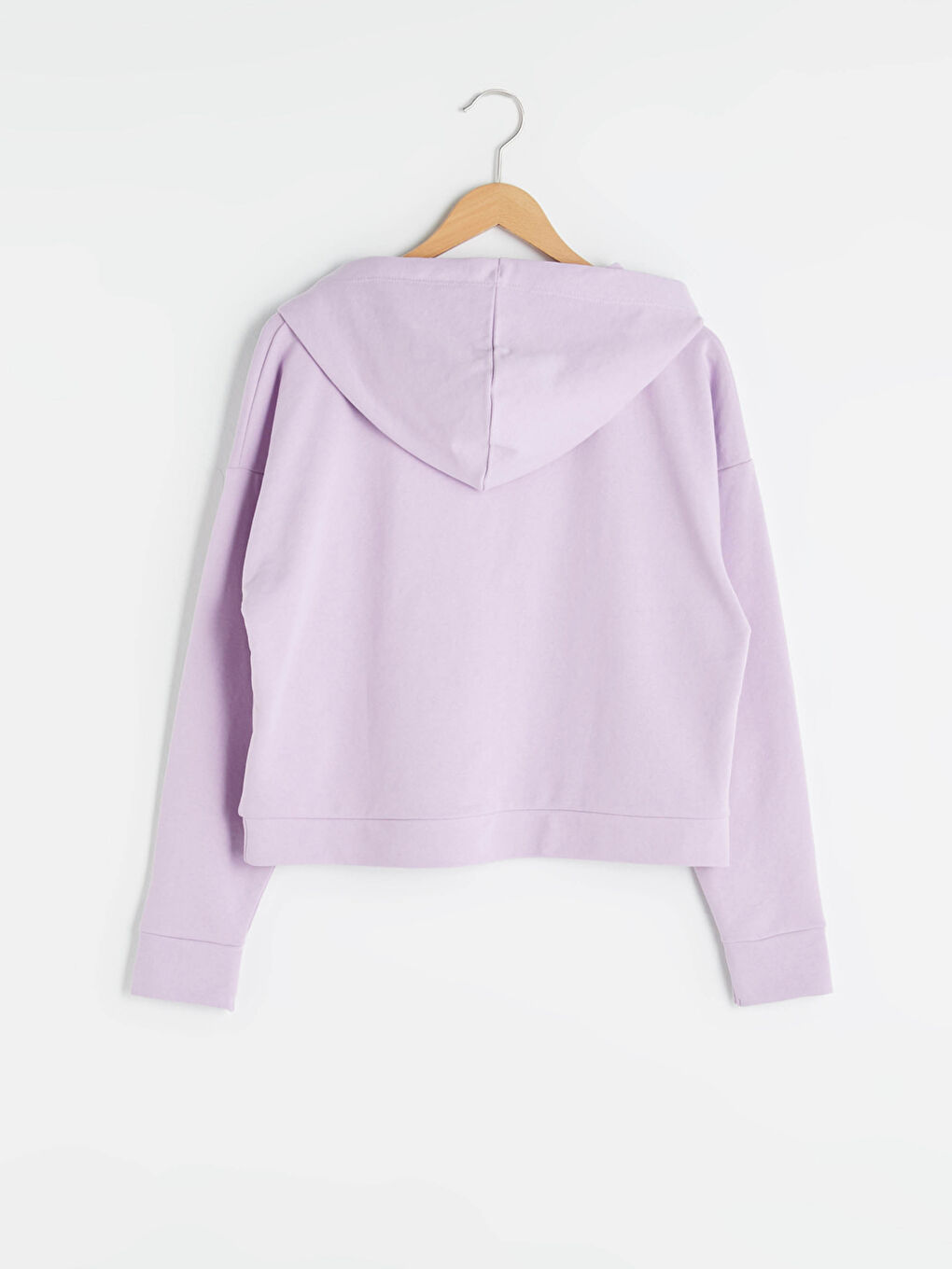 Cardigan Zippé à Manches Longues avec Col à Capuche pour Femmes-8