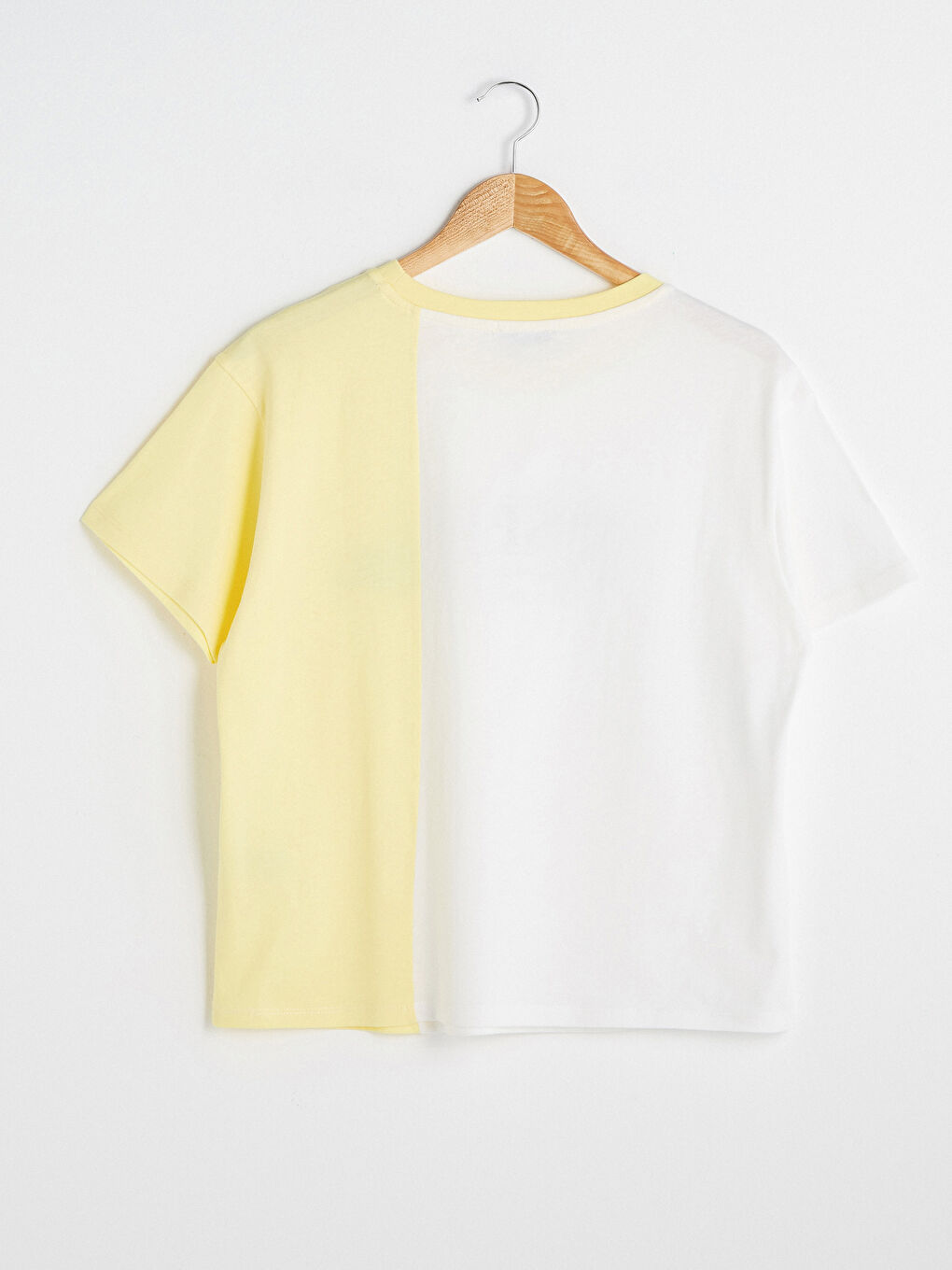 Crew Neck Printed Short Sleeve Cotton Women's T-shirt-7