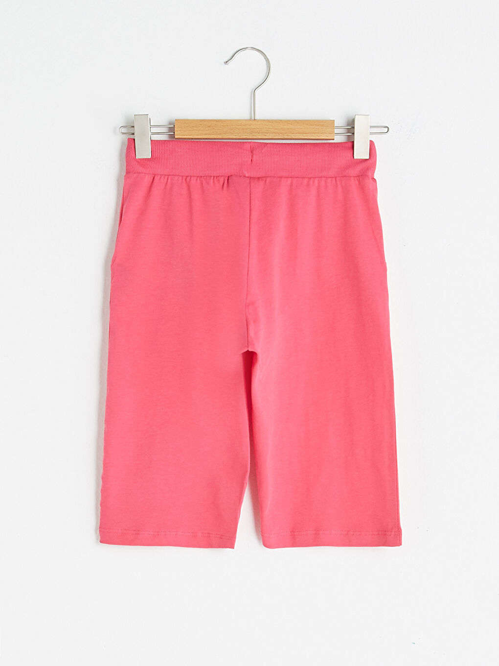 Шорты с эластичным поясом и принтом для девочек-1