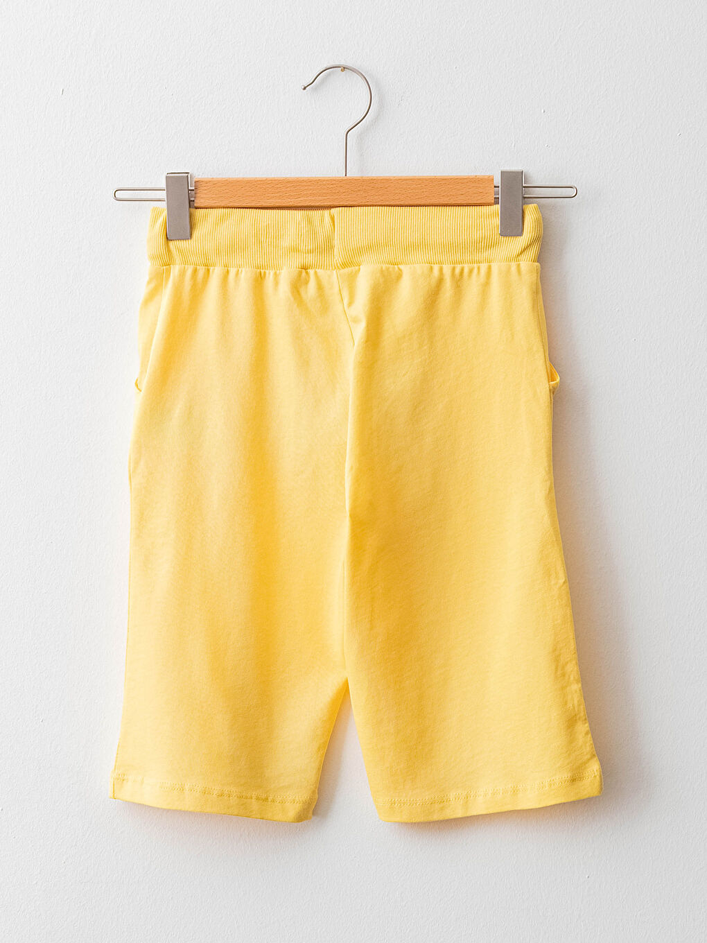Elasticated Waist Printed Girls' Shorts-2