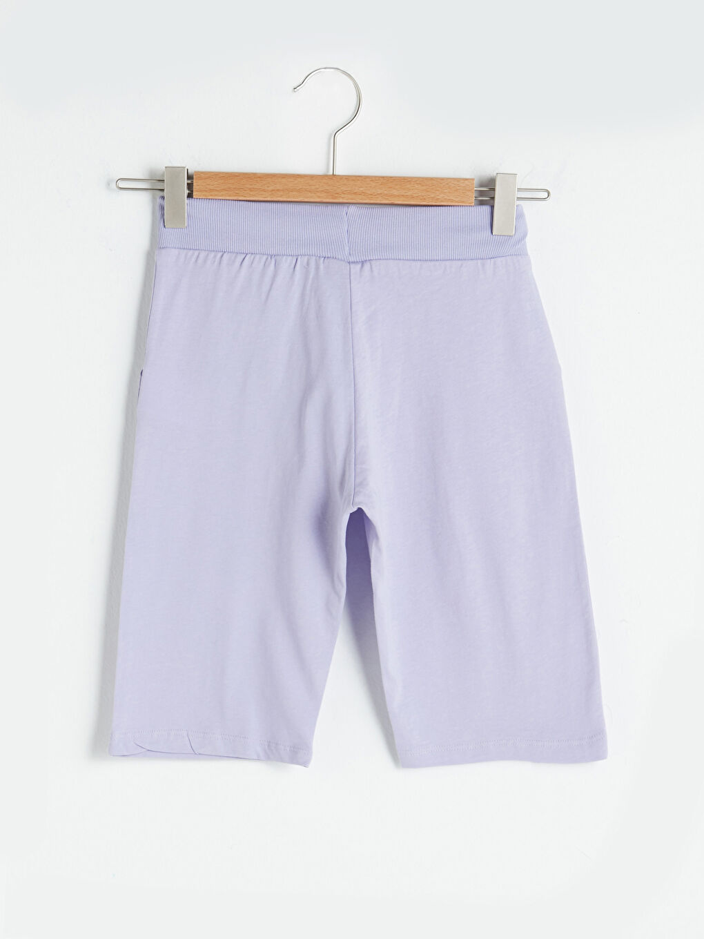Elasticated Waist Printed Girls' Shorts -S1G815Z4-FKW