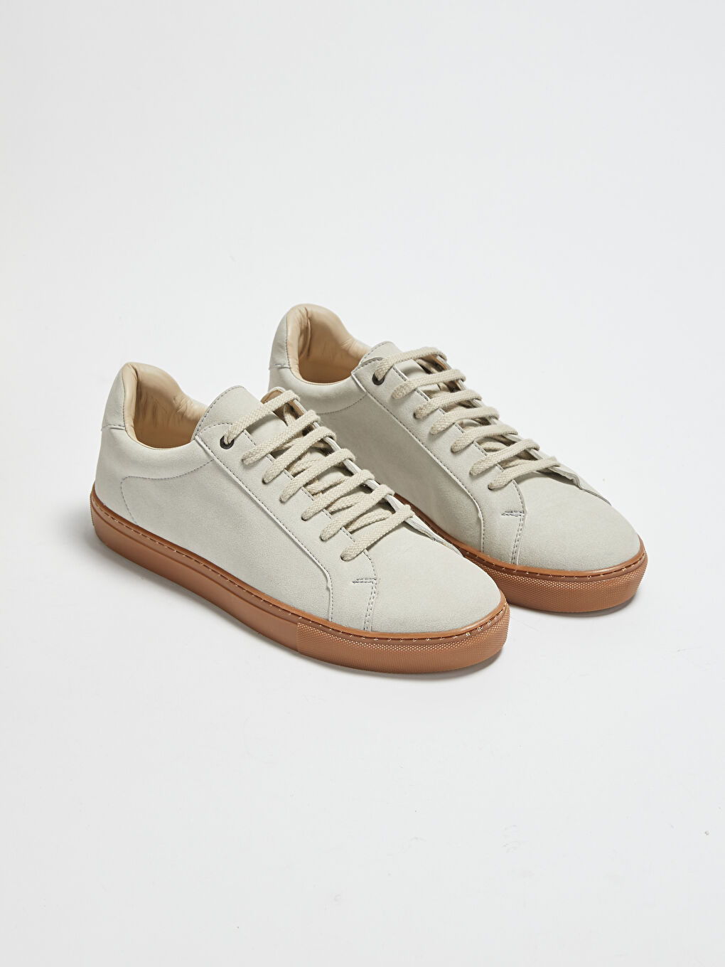 Gri Bağcıklı Erkek Spor Ayakkabı