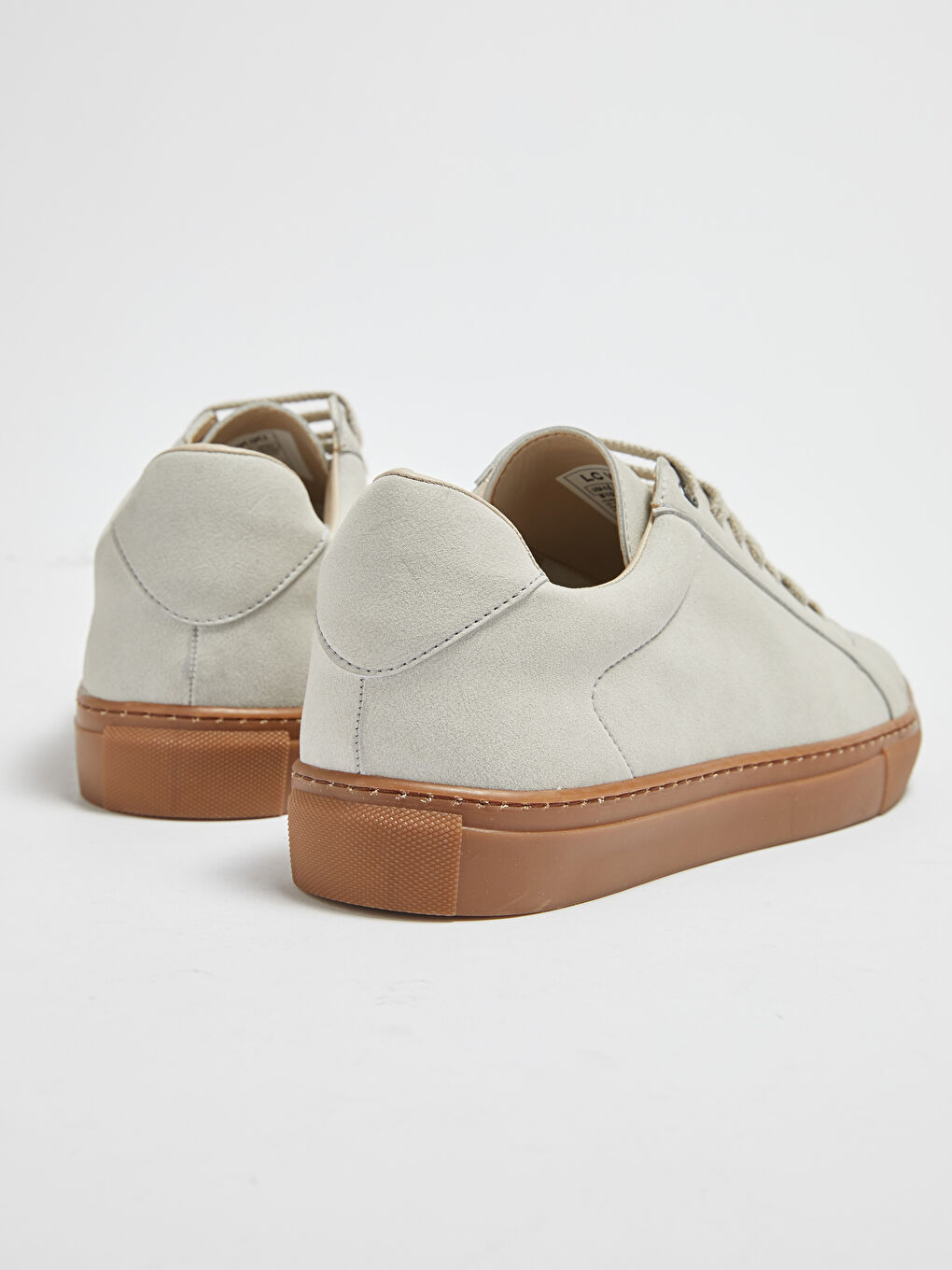 Gri Bağcıklı Erkek Spor Ayakkabı-2