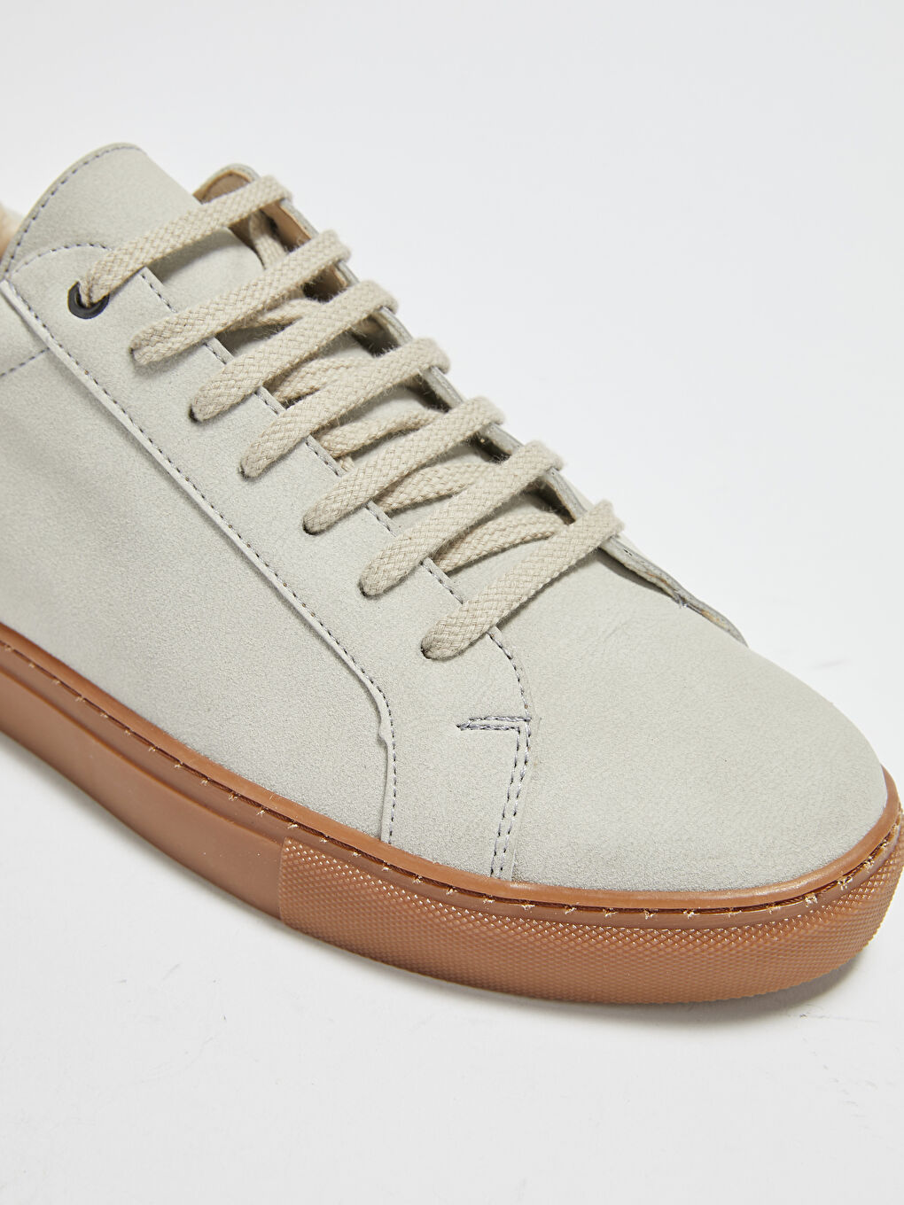 Gri Bağcıklı Erkek Spor Ayakkabı-3