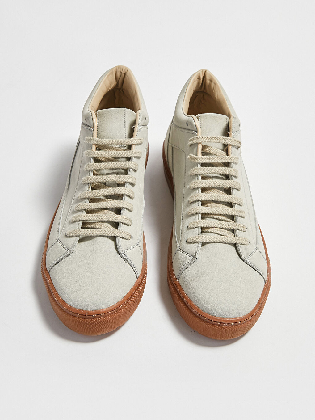 Gri Erkek Günlük Bağcıklı Spor Ayakkabı-2