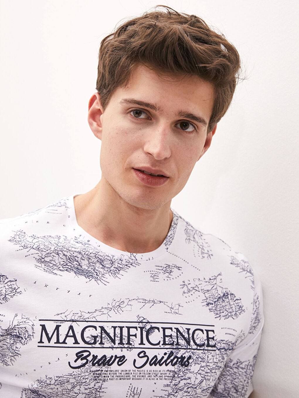 Muškarac BIJELA Majica kratkih rukava-2