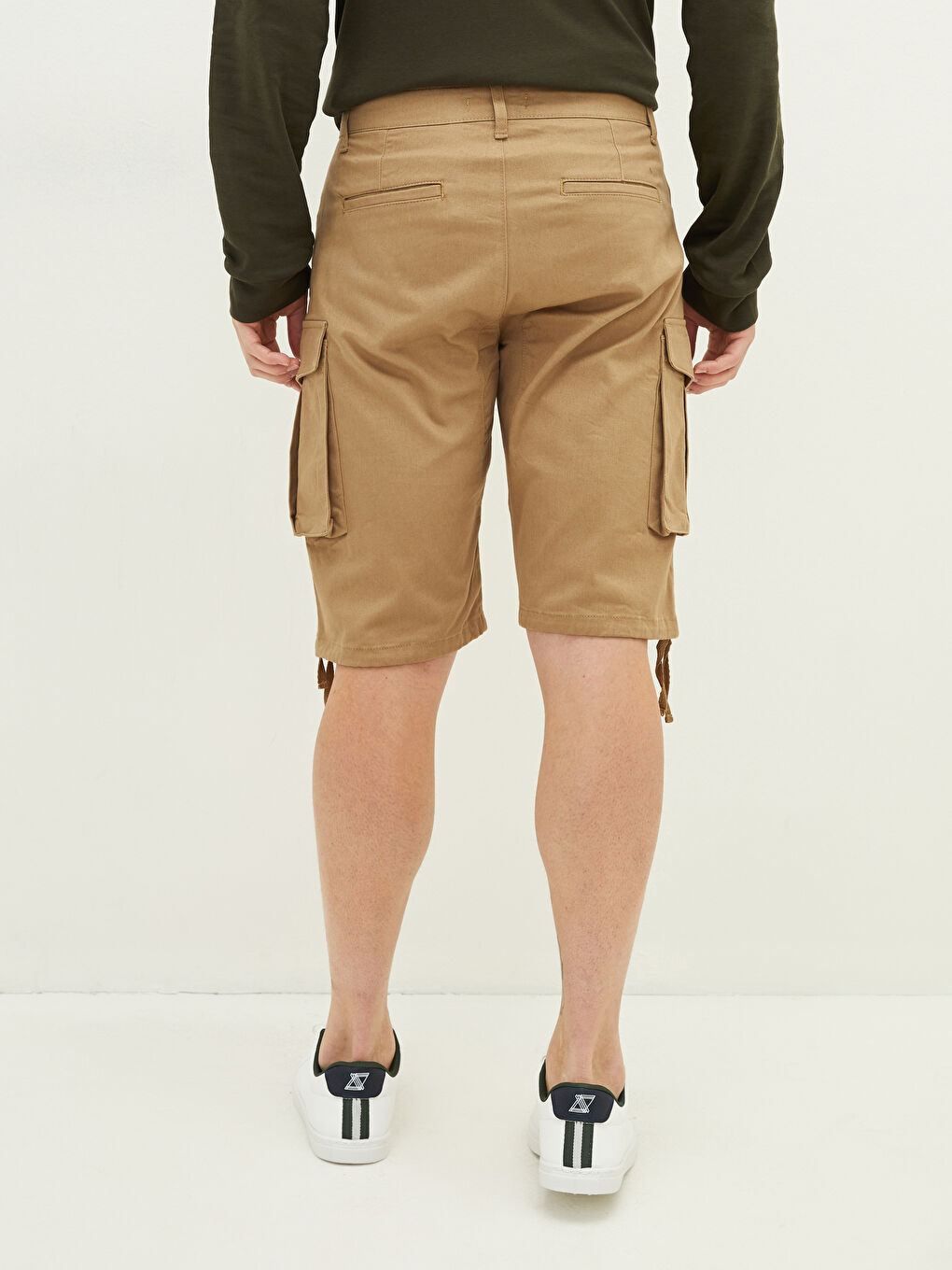 Standard Fit Men's Cargo Shorts -S1G976Z8-RNM