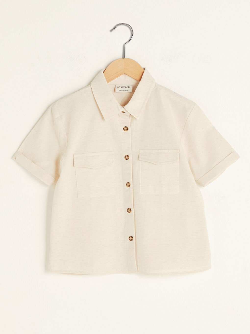 Рубашка для девочек с коротким рукавом