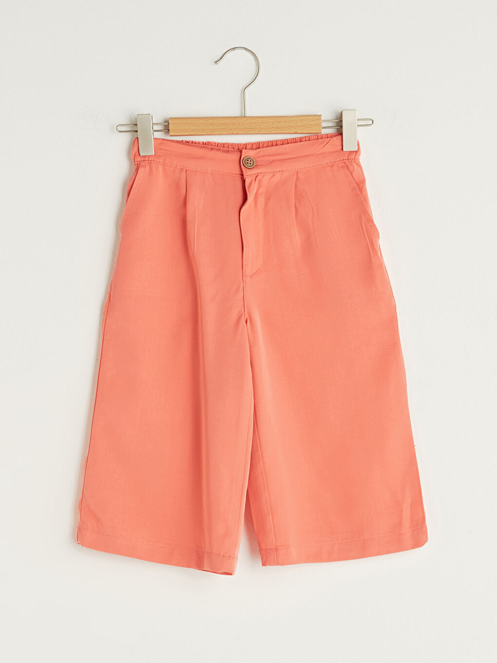 Basic Wide Leg Girl Capri