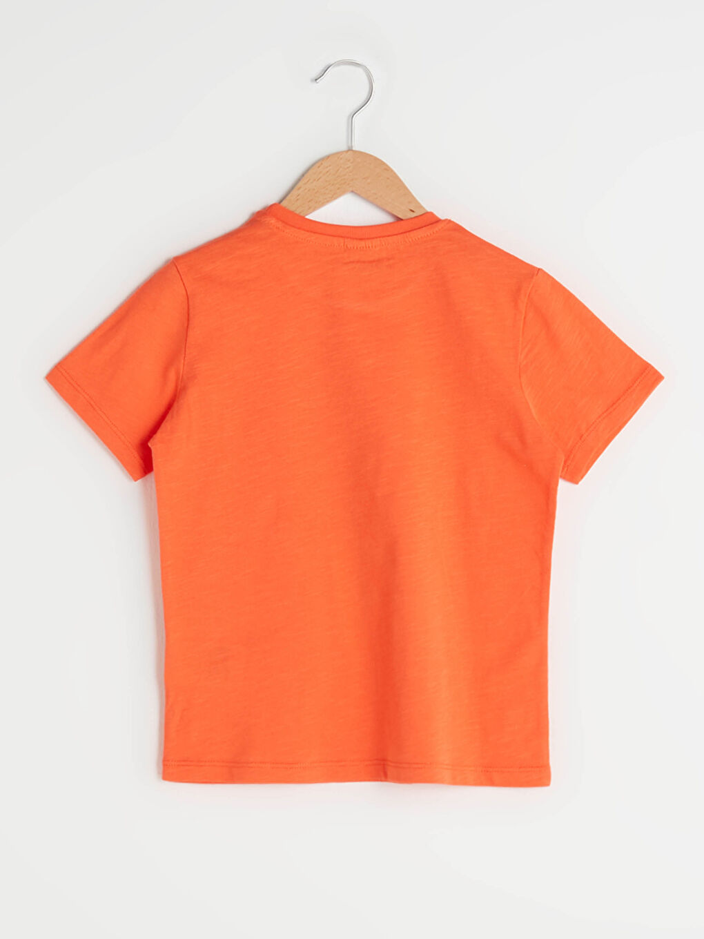 T-shirt garçon en coton à manches courtes imprimé col rond-1