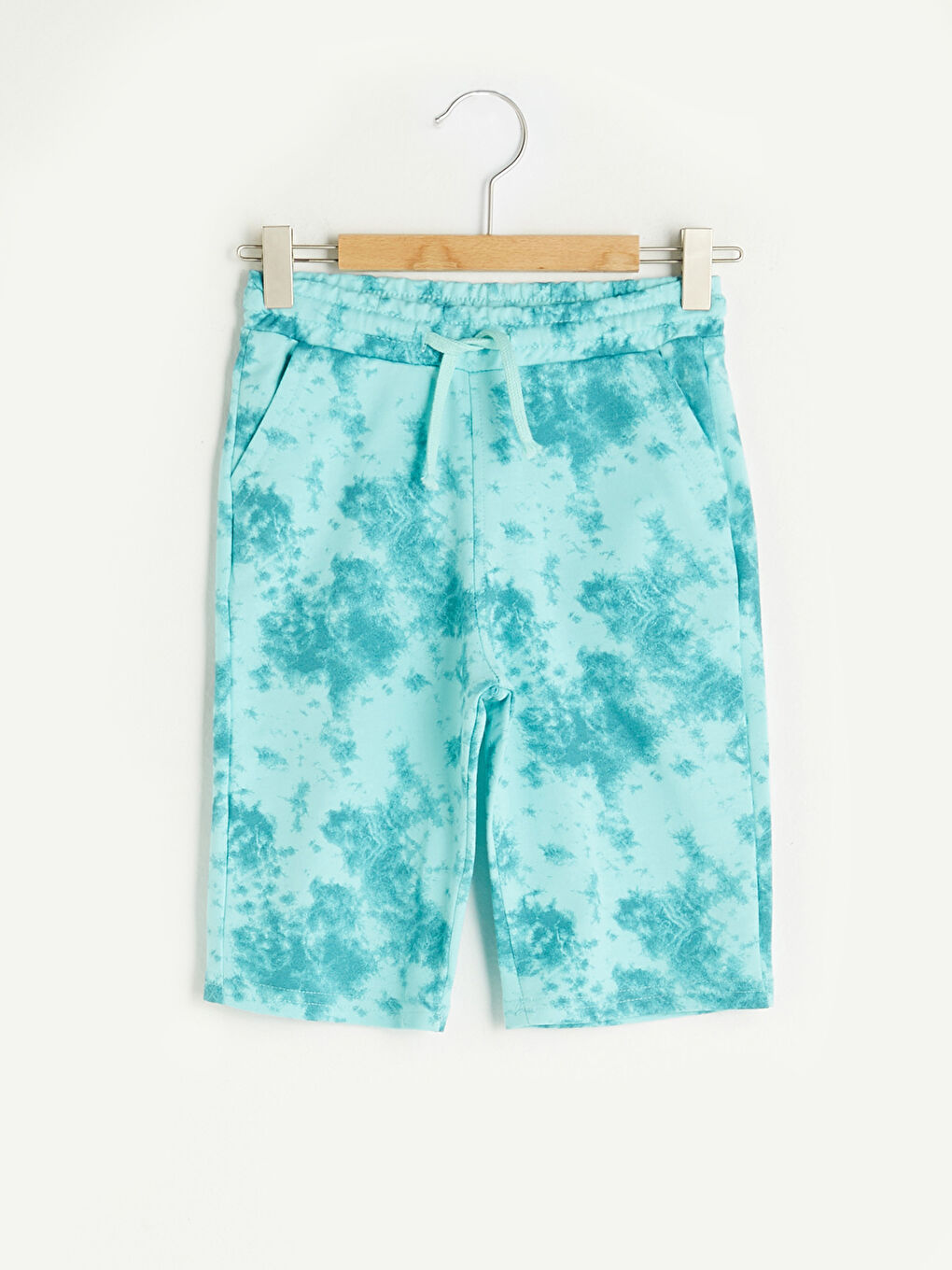 Short Garçon Imprimé Batik à Taille Élastique