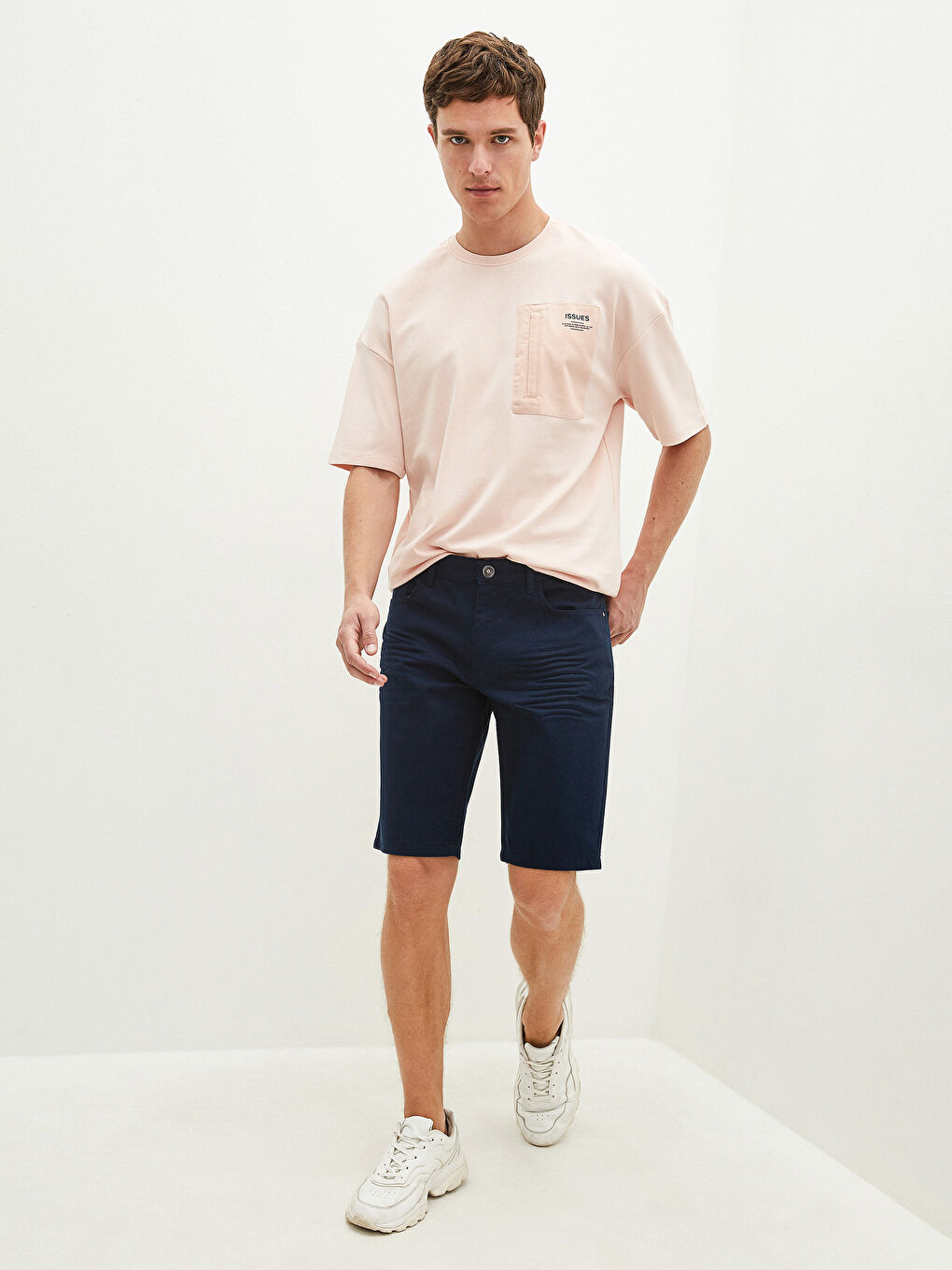 XSIDE Crew Neck Short Sleeve Printed Combed Cotton Men's T-shirt -S1GE77Z8-G4J
