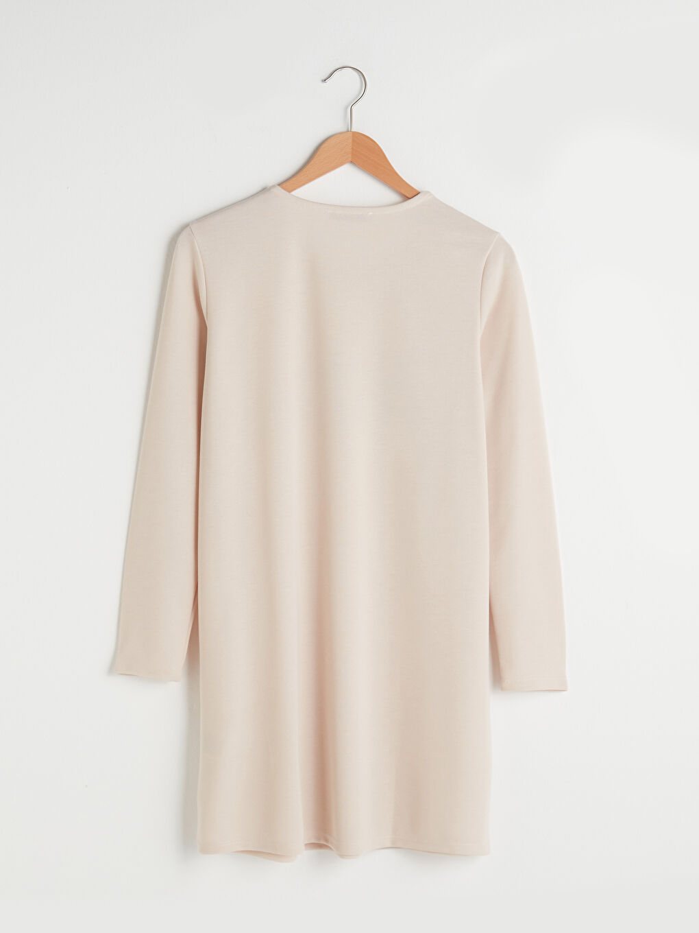 Crew Neck Printed Long Sleeve Women's Tunic-6