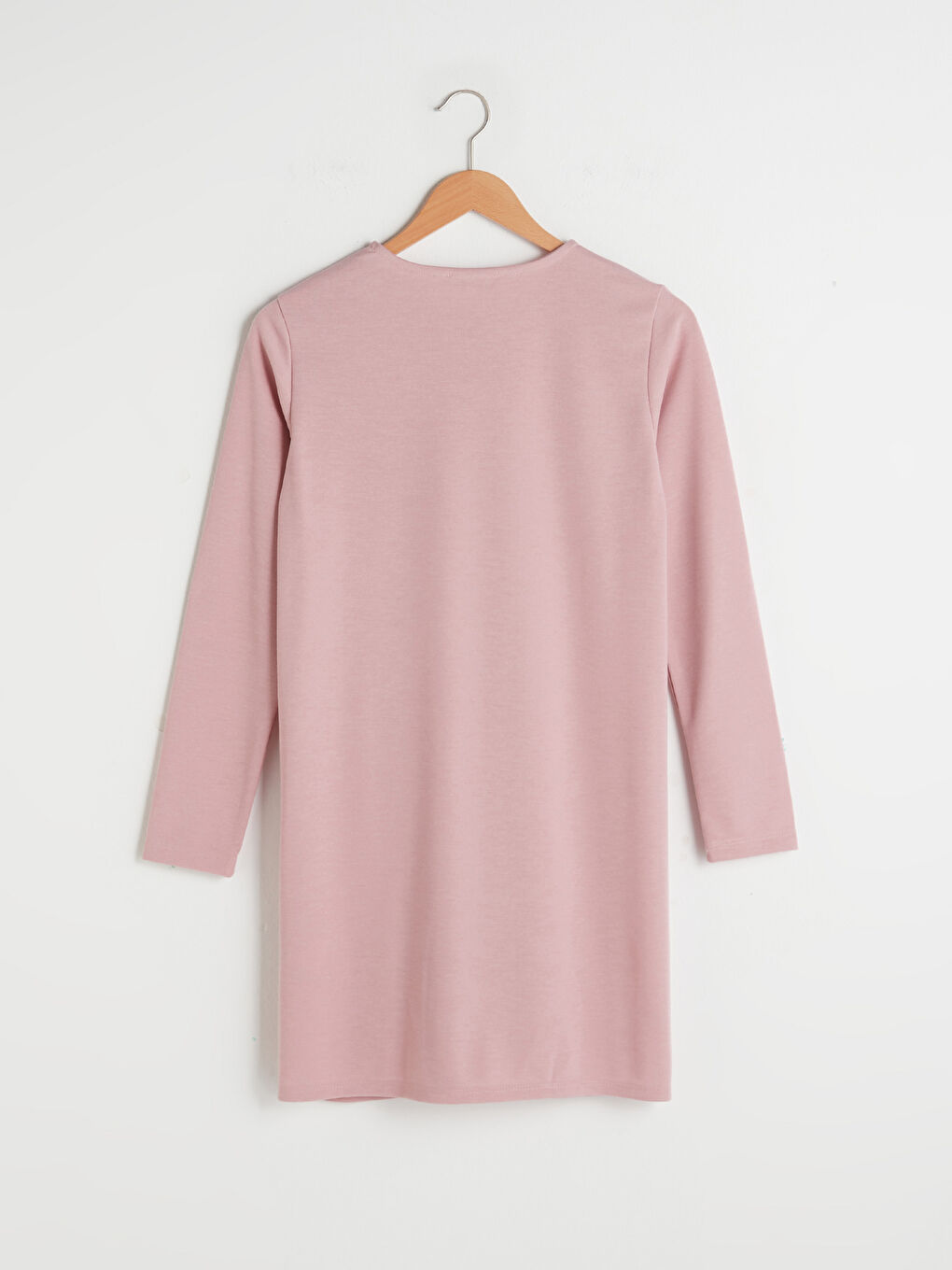 Crew Neck Sequined Printed Long Sleeve Women's Tunic-6