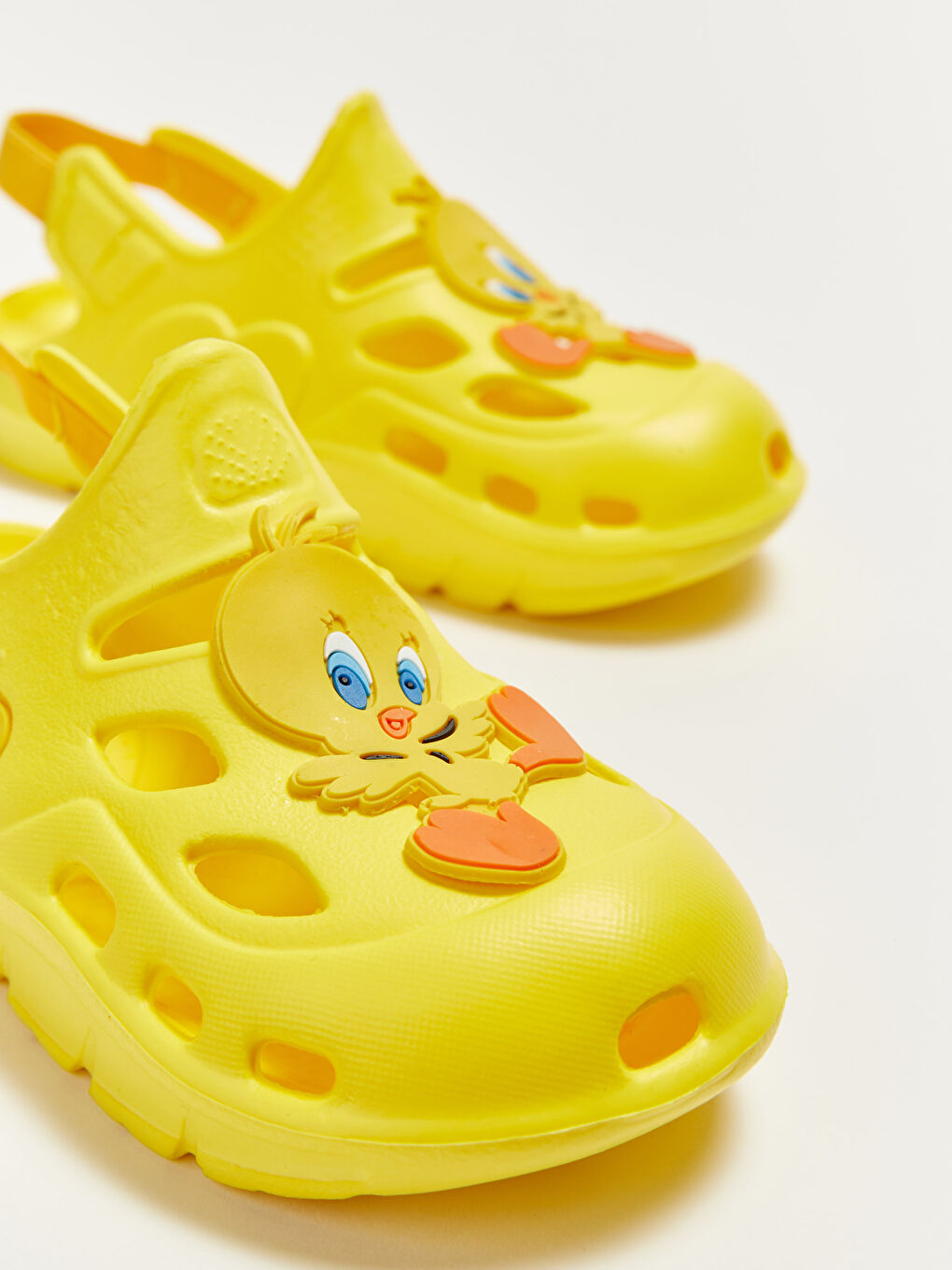 صنادل بنات رضع مرخصة Tweety مطاطية-4