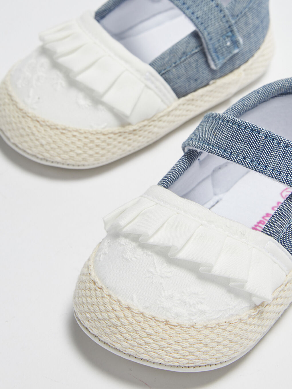 Pantofi Espadrile Frilly pentru Bebeluși Fete Pre-Mers-4