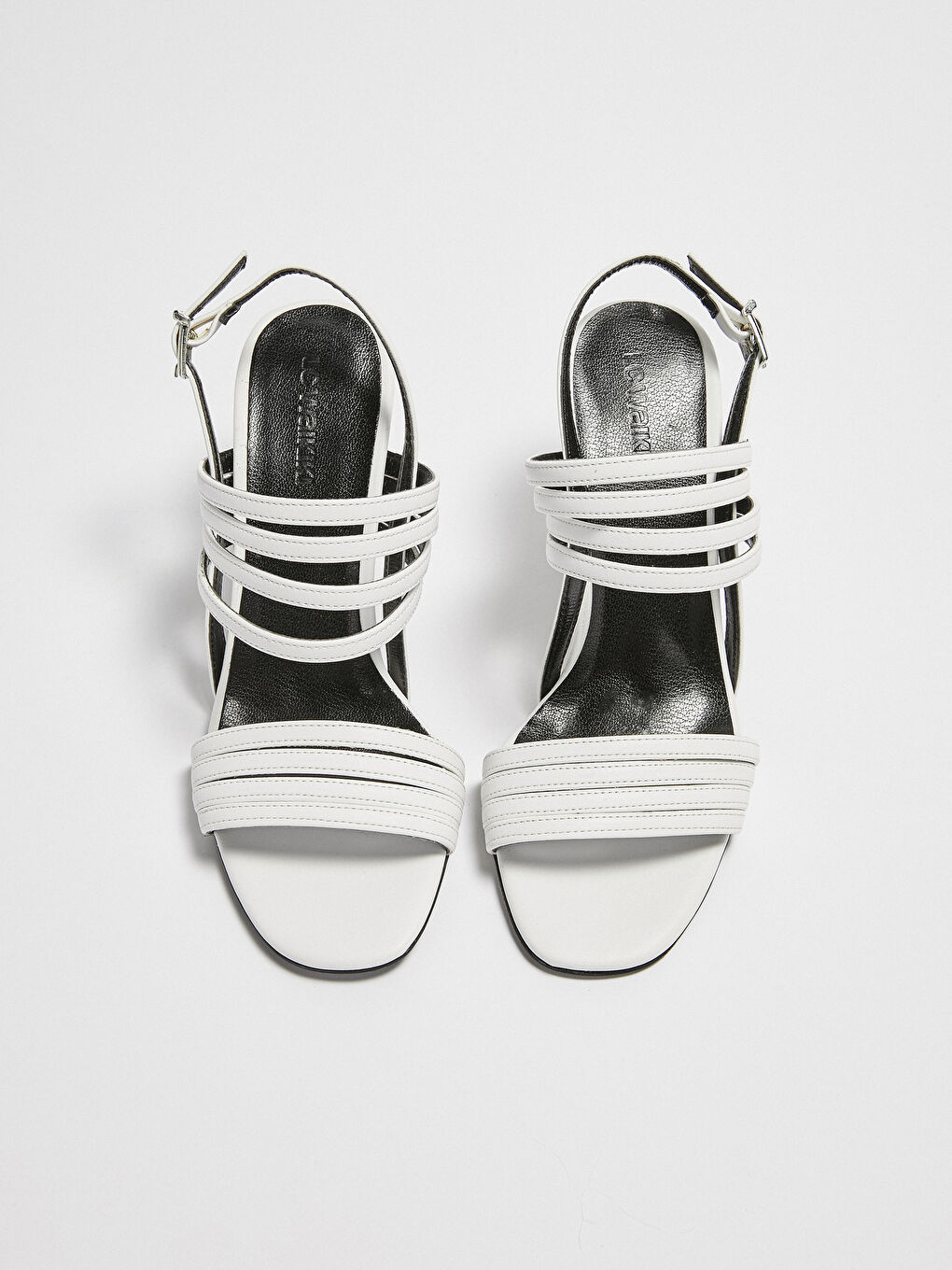 жасанды былғары әйелдерге арналған биік өкшелі аяқ киім-1