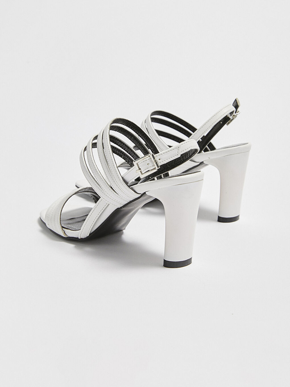 жасанды былғары әйелдерге арналған биік өкшелі аяқ киім-2