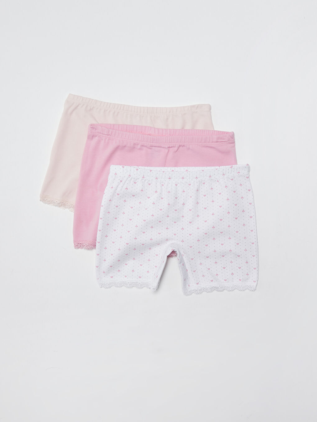 LCW Kids Cotton Girl Boxer 3-Pack -S1GK73Z4-G8E