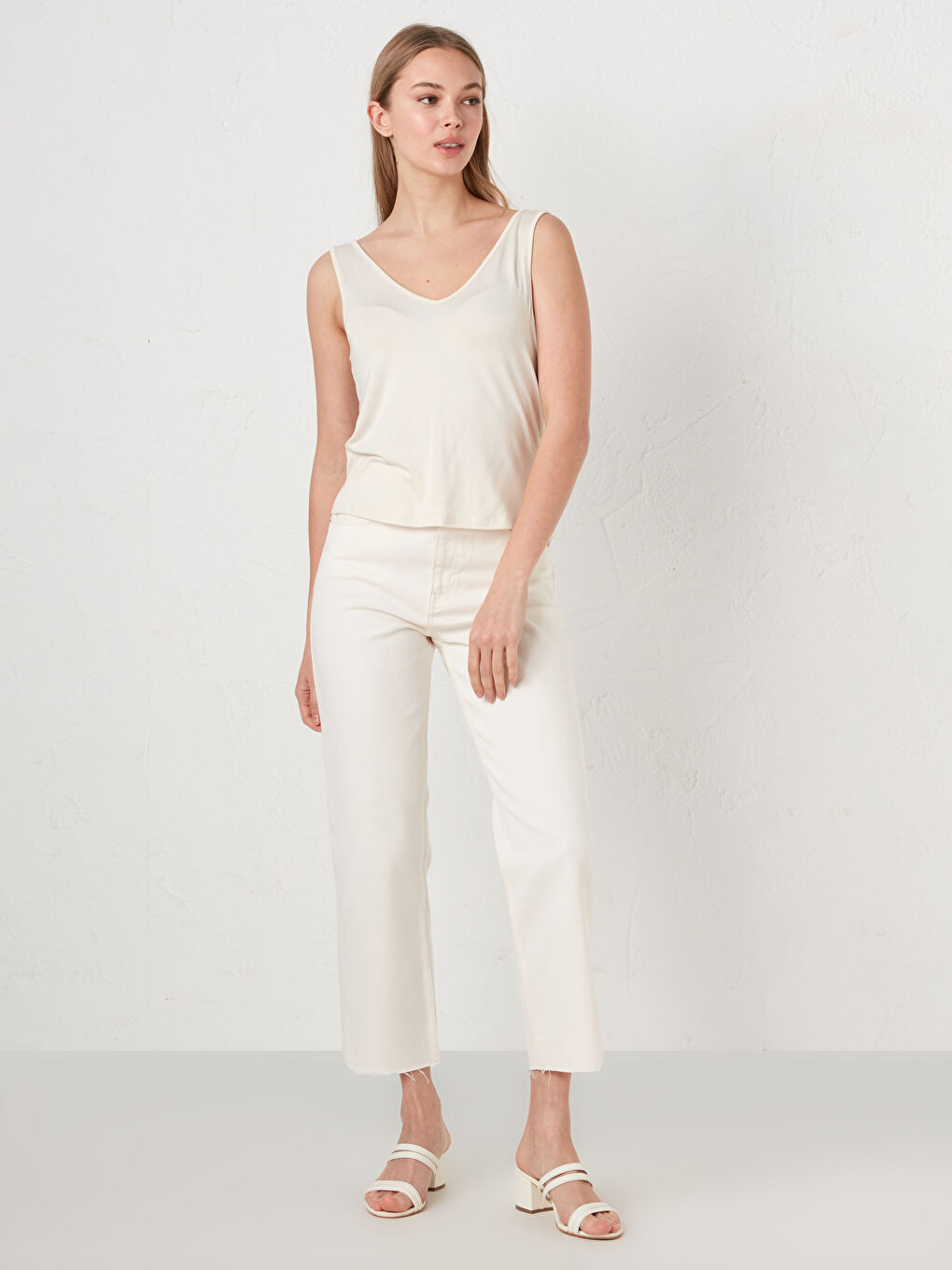 Female V-Neck Strapped Straight Athlete-4