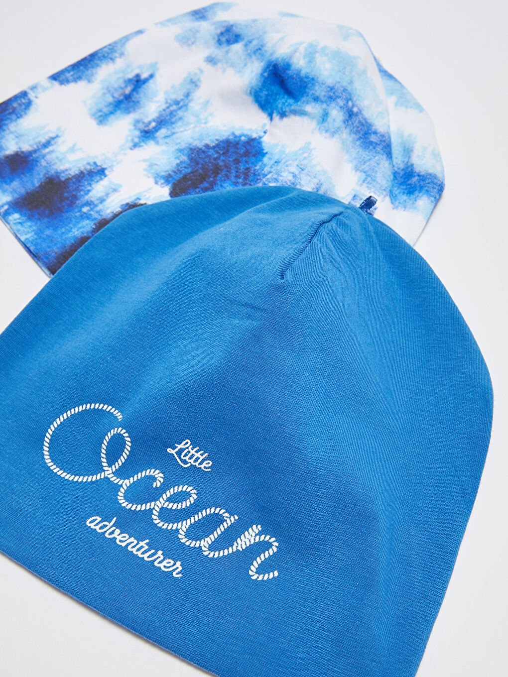 Хлопковая Шапка-Бини Унисекс для Малышей, 2 Штуки-1