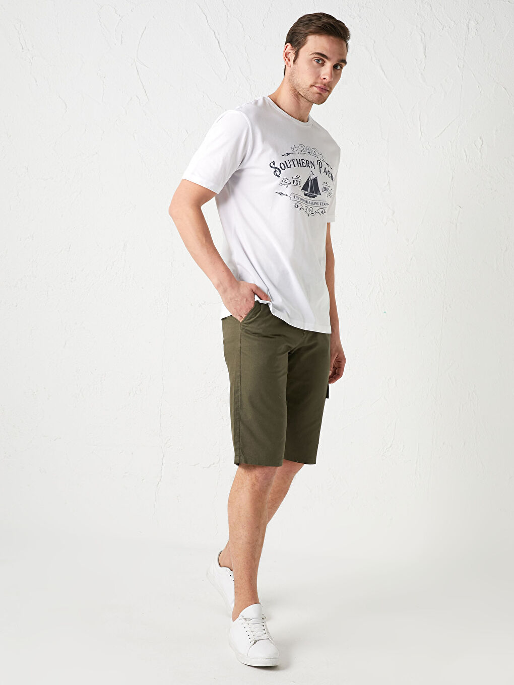 Standard Fit Men's Shorts-2