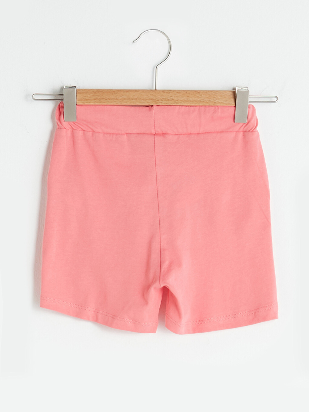 Elasticated Waist Printed Girls' Shorts-1