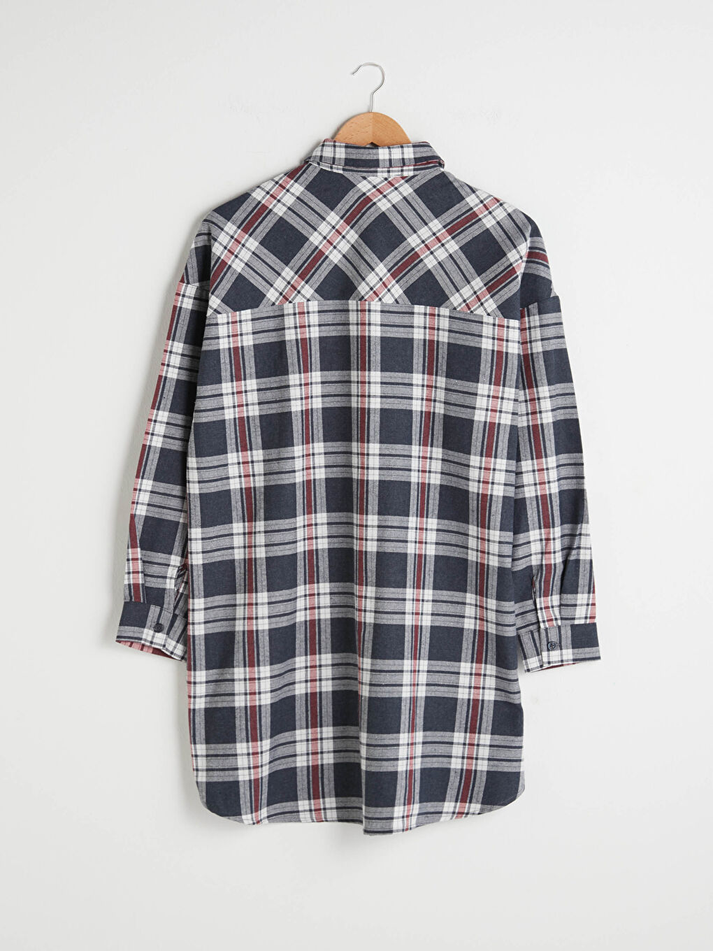 LCWAIKIKI Maternity Plaid Long Sleeve Maternity Shirt Tunic -S1GQ91Z8-LN6