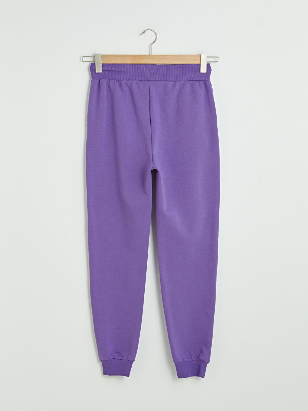 بنطلون رياضي تخين مطبوع بخصر مطاطي للسيدات-7