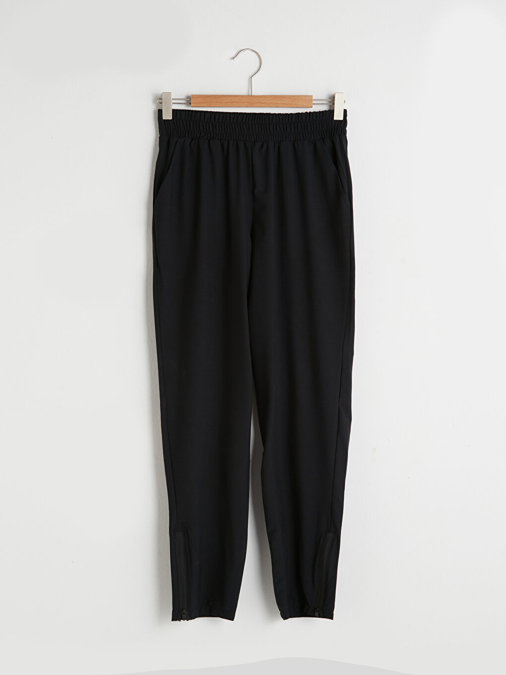 Elastic Waist Pocket Detailed Women's Sports Tracksuit Bottoms-5