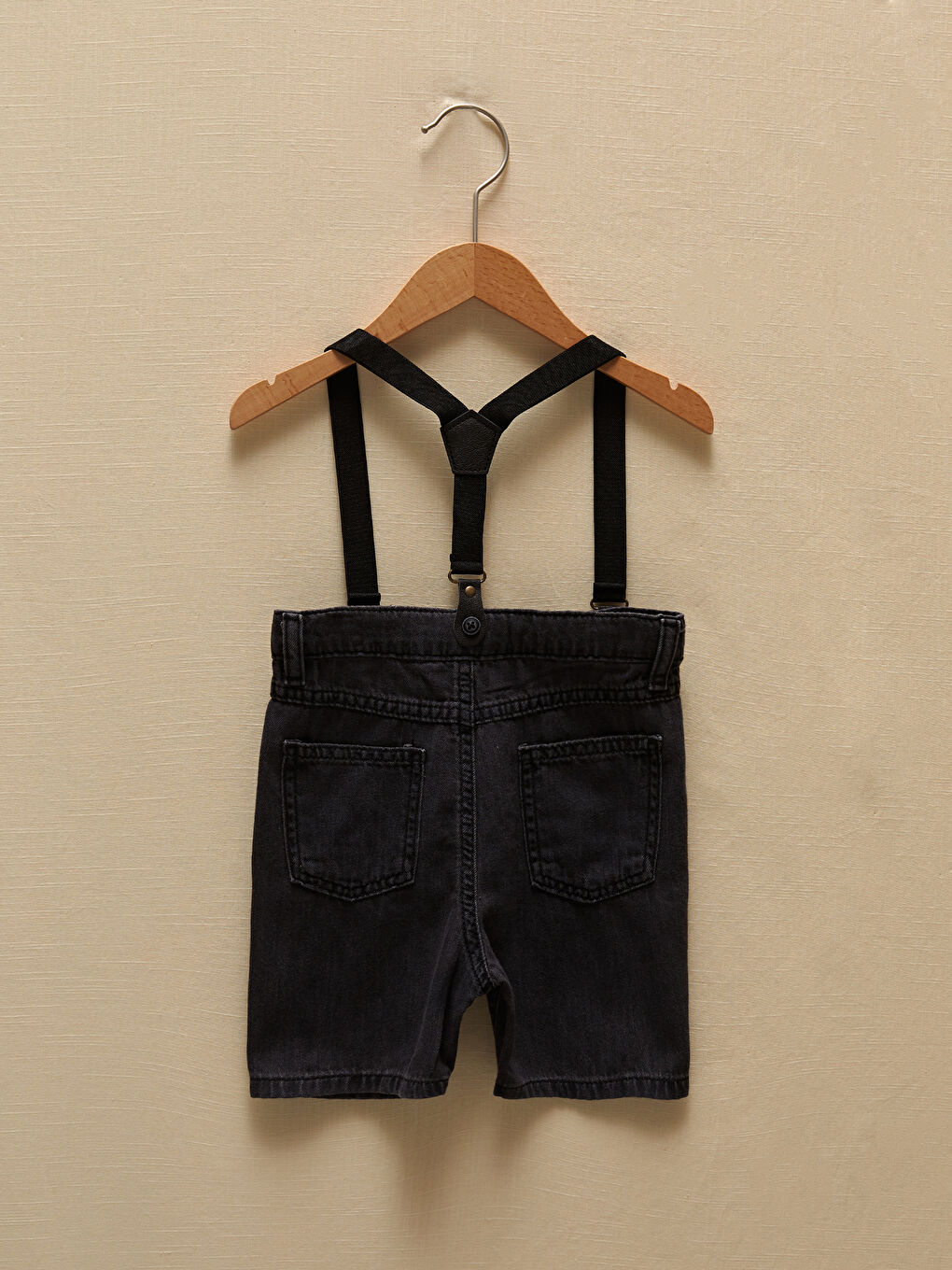 LCW baby Low Crotch Fit Basic Baby Boy Jean Shorts and Pants Strap 2 Pieces -S1GS16Z1-M0U