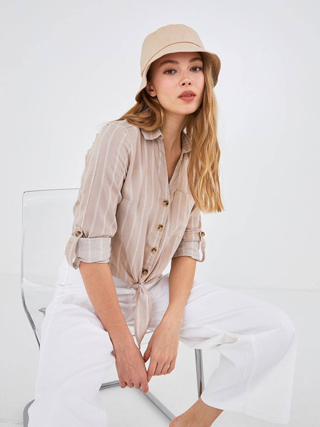 Pălărie tip găleată pentru Femei-1