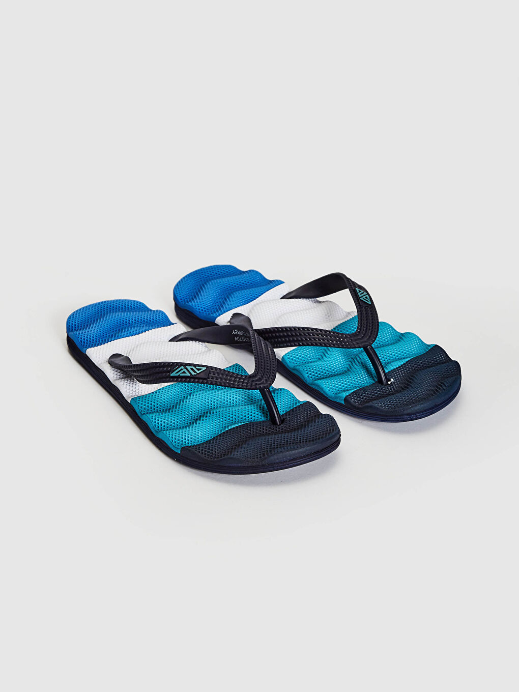 Mavi Erkek Parmak Arası Plaj Terliği-2