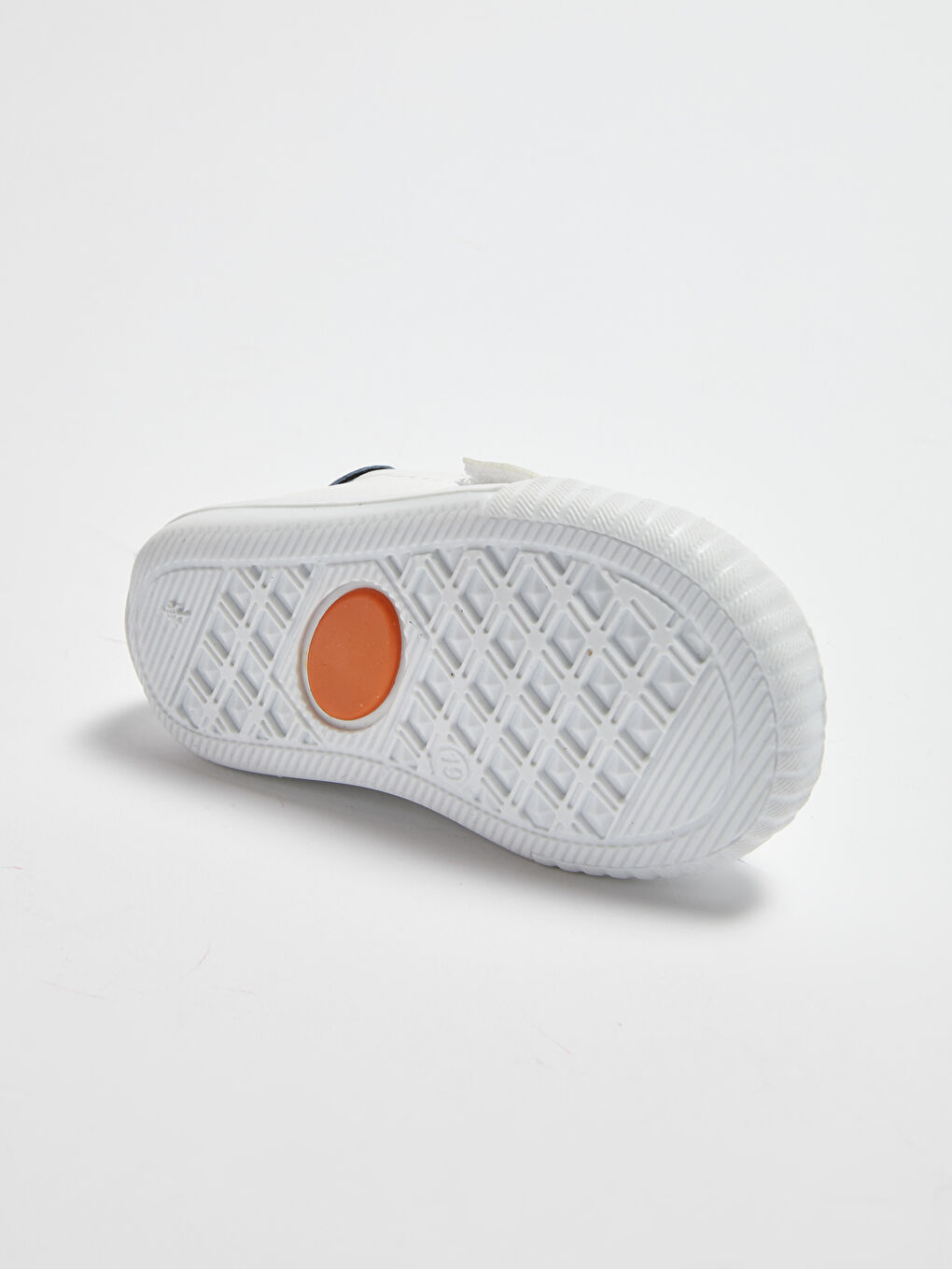 Beyaz Cırt Cırtlı Erkek Bebek İçi Deri Astarlı İlk Adım Ayakkabısı-3