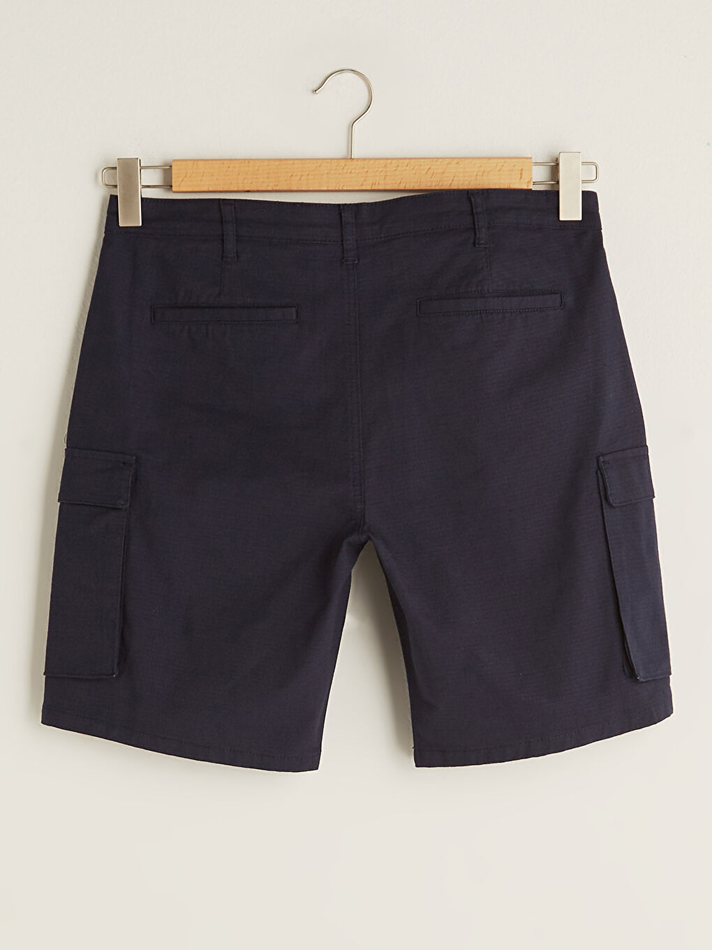 Regular Fit Gabardine Men's Shorts-6