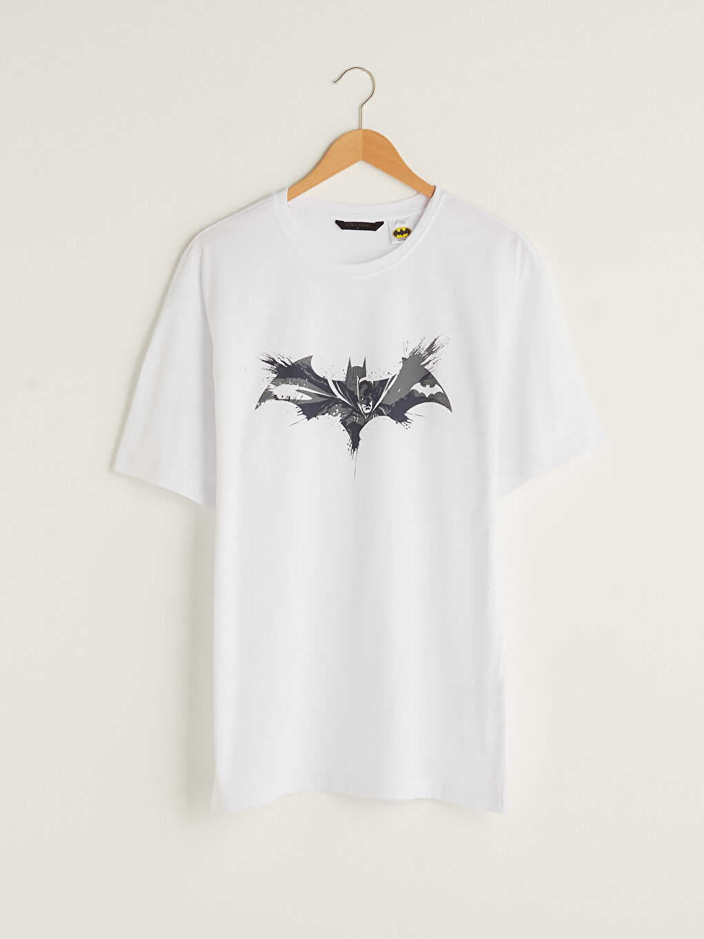 Crew Neck Short Sleeve Batman Printed Jersey Men's T-Shirt-6