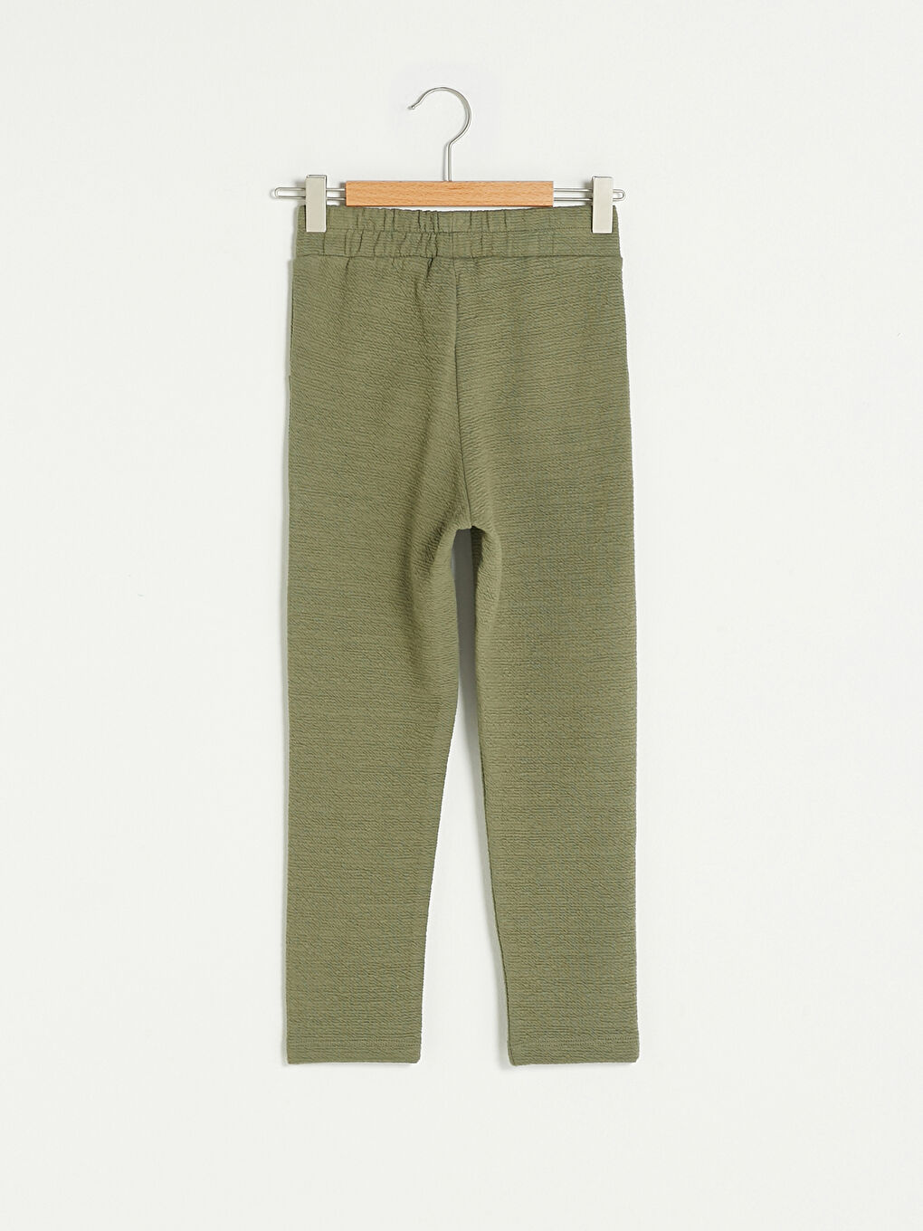 Elasticated Waist Basic Girls' Sweatpants-1