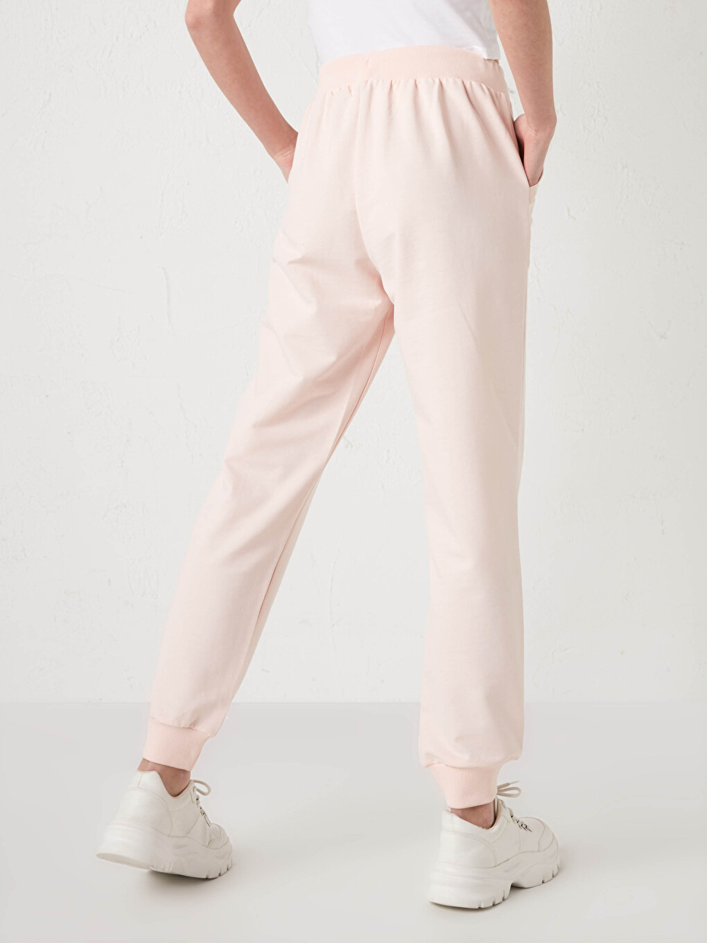 Elasticated Waist Women's Sweatpants-4