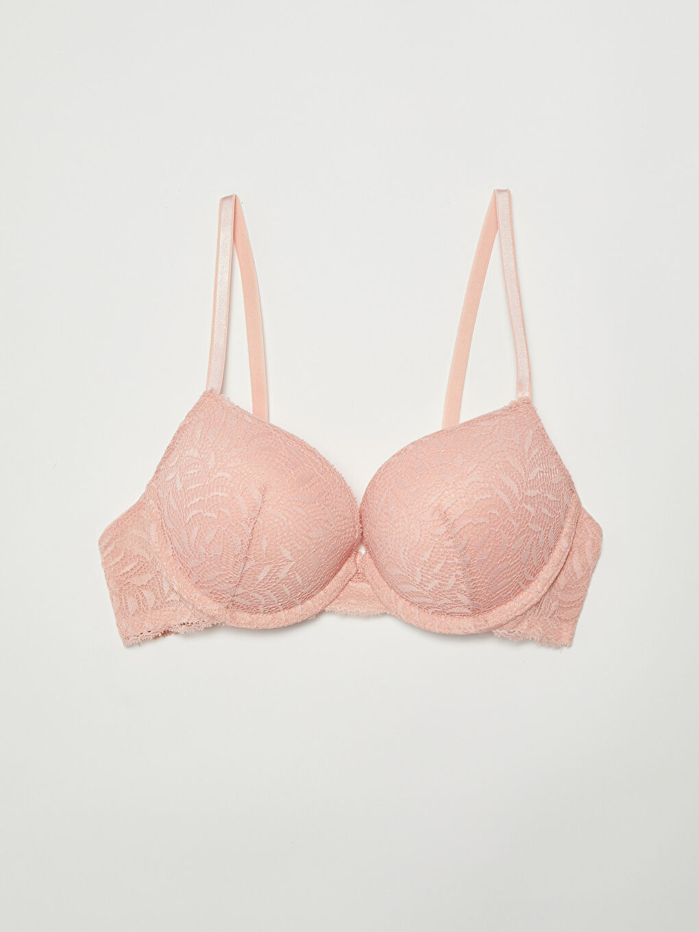 Underwire Lace Detailed Padded Bra