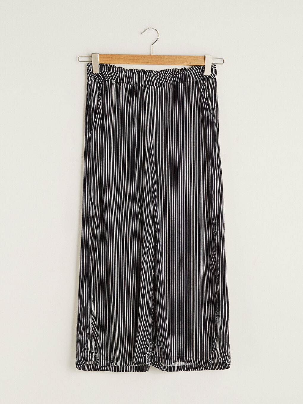 әйелдерге арналған белмандо матасы жолақты қалтасы бар белдемше шалбар-6