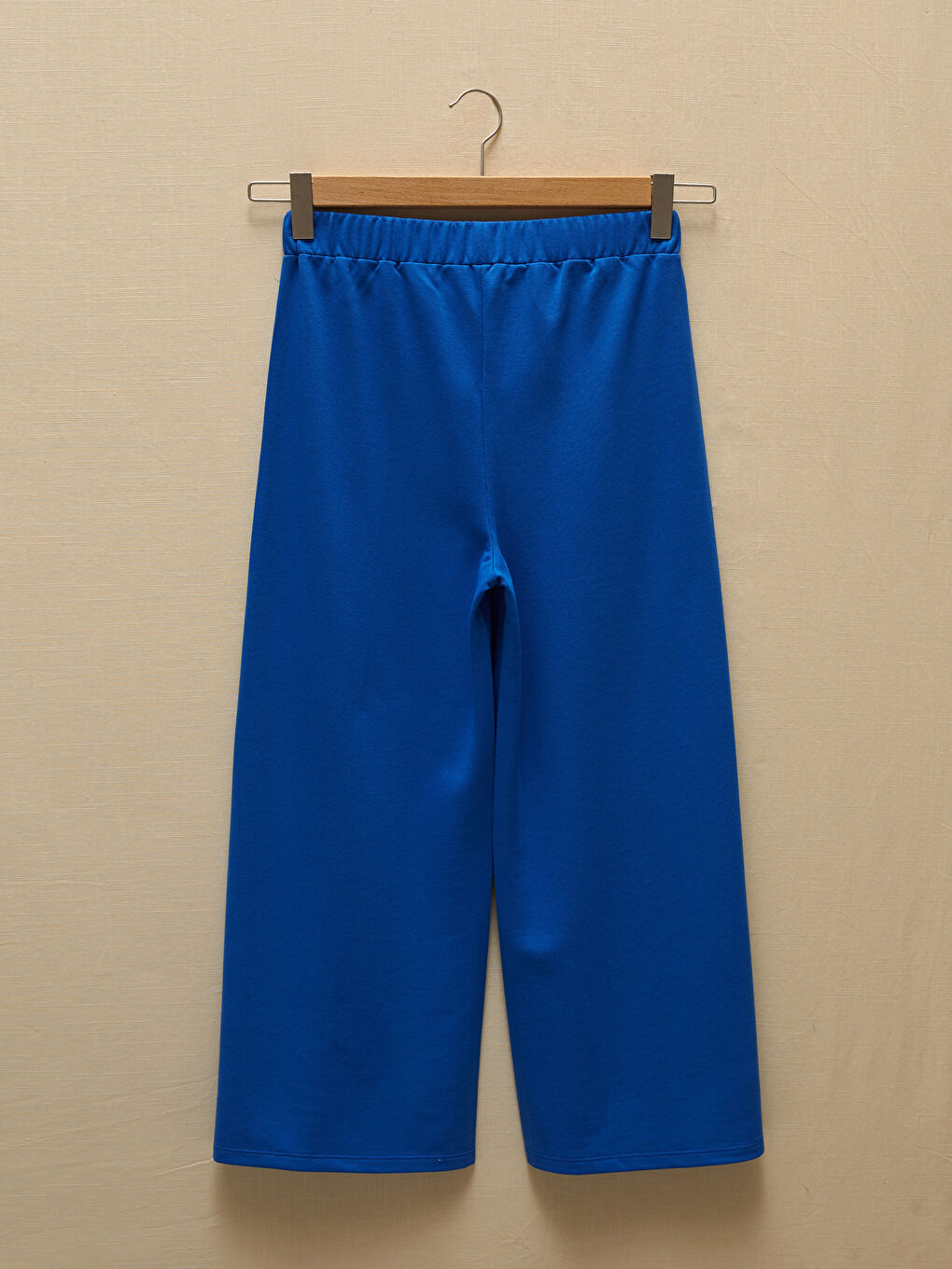 Woman BLUE Capri Trousers-6