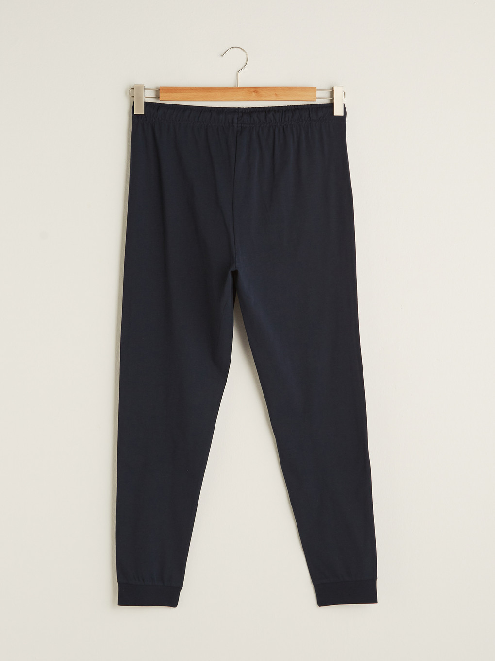 Lacivert Standart Kalıp Baskılı Erkek Pijama Alt-5